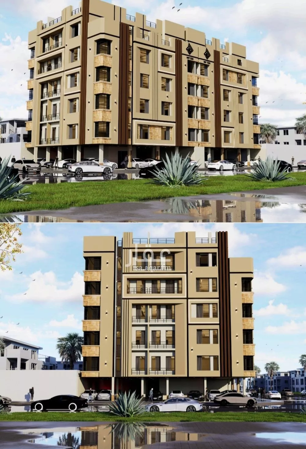 شقة 3 غرف في النزهة 2