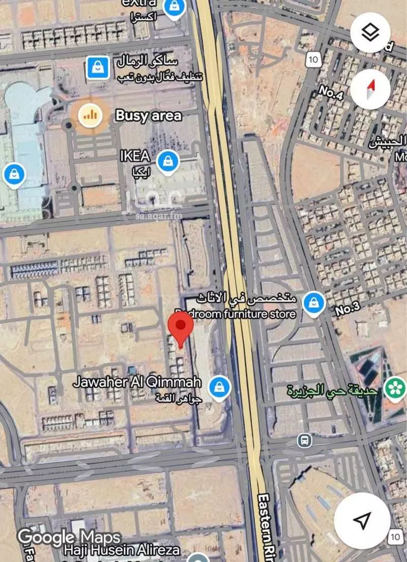 أرض 411 م² في الفاروق 2