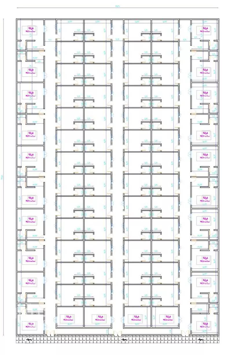 عمارة 2500 م² في الرمال
