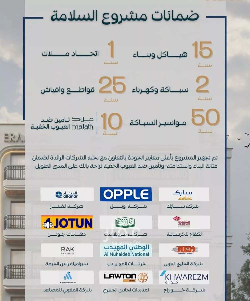 شقة 3 غرف في السلامة 2