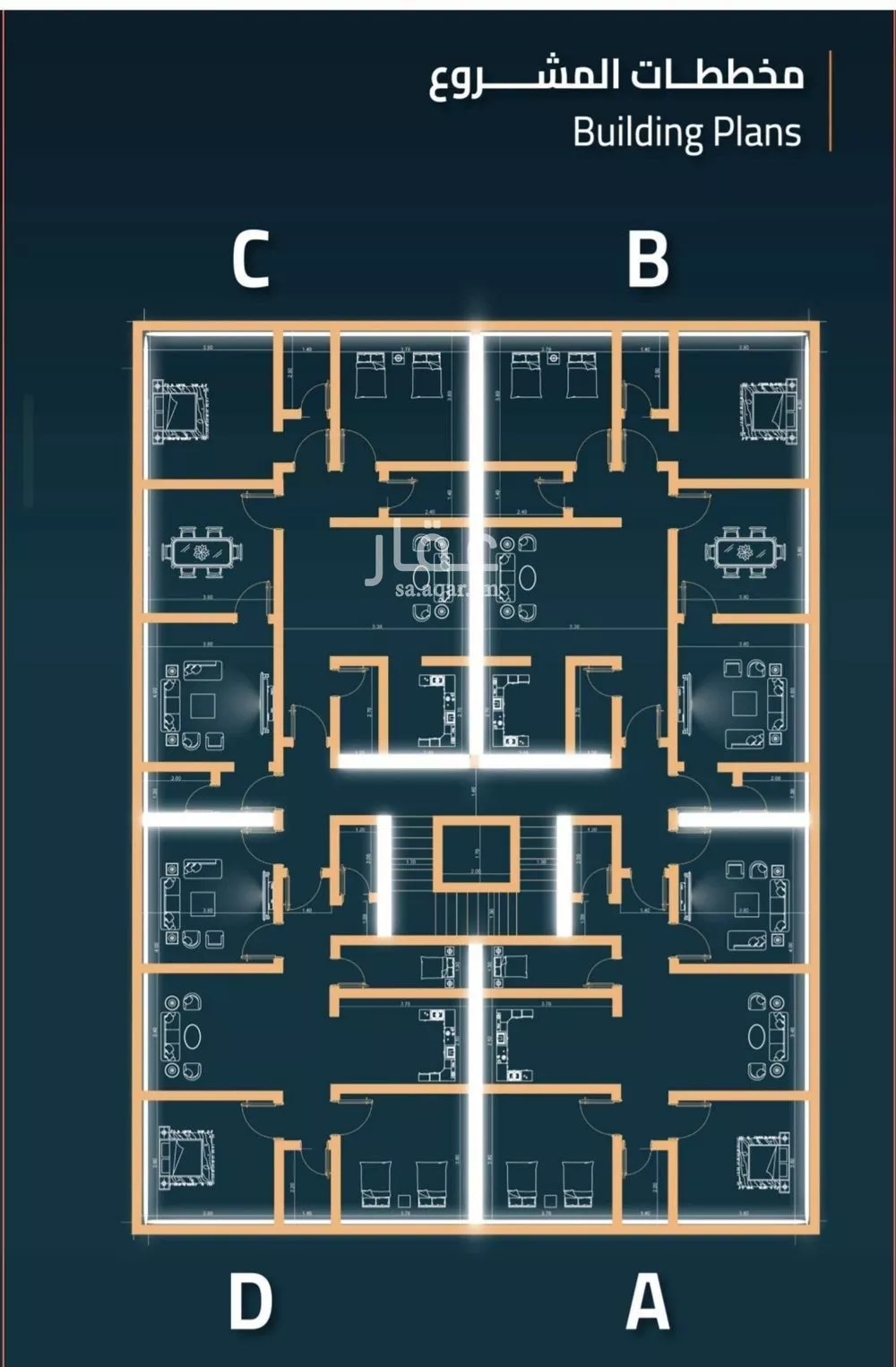 شقة 5 غرف في النزهة 5