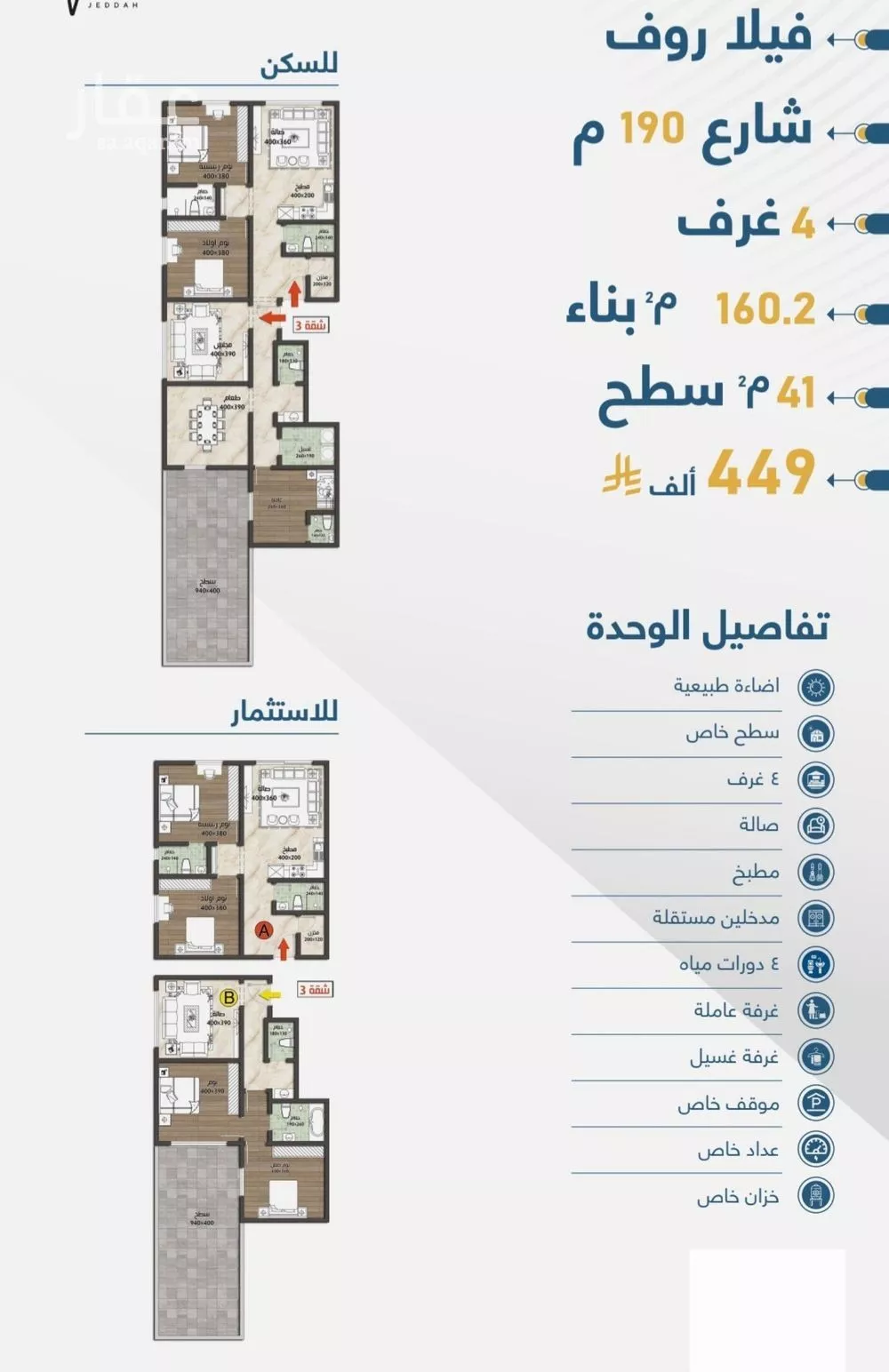 3 bedroom apartment in Taibah, Jeddah 11