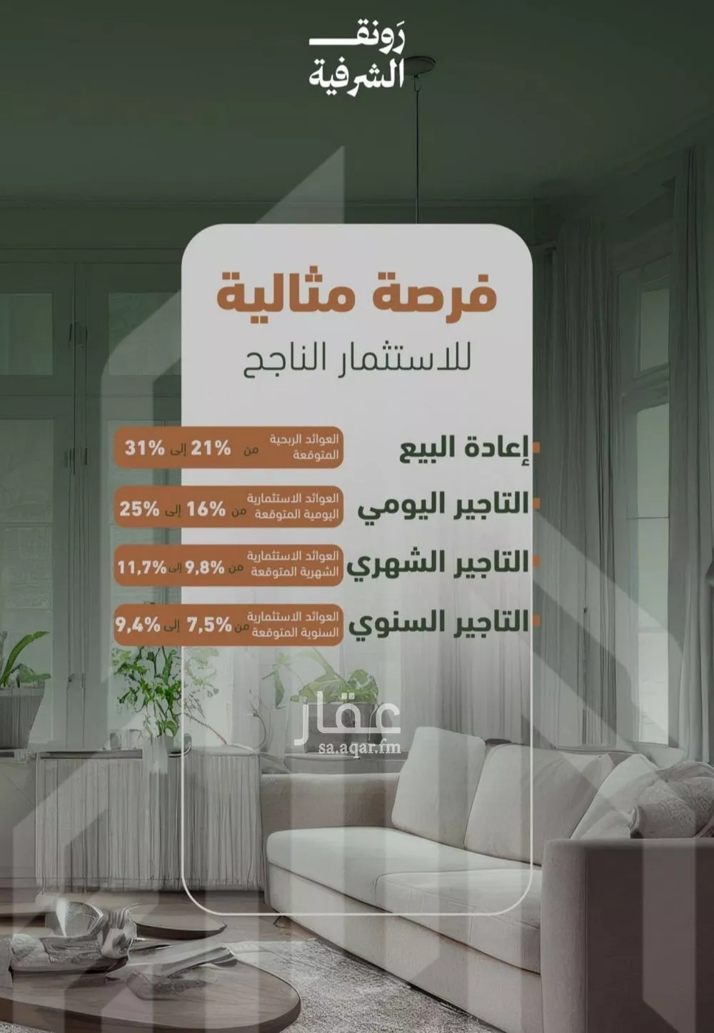 شقة 2 غرف في الشرفية 3