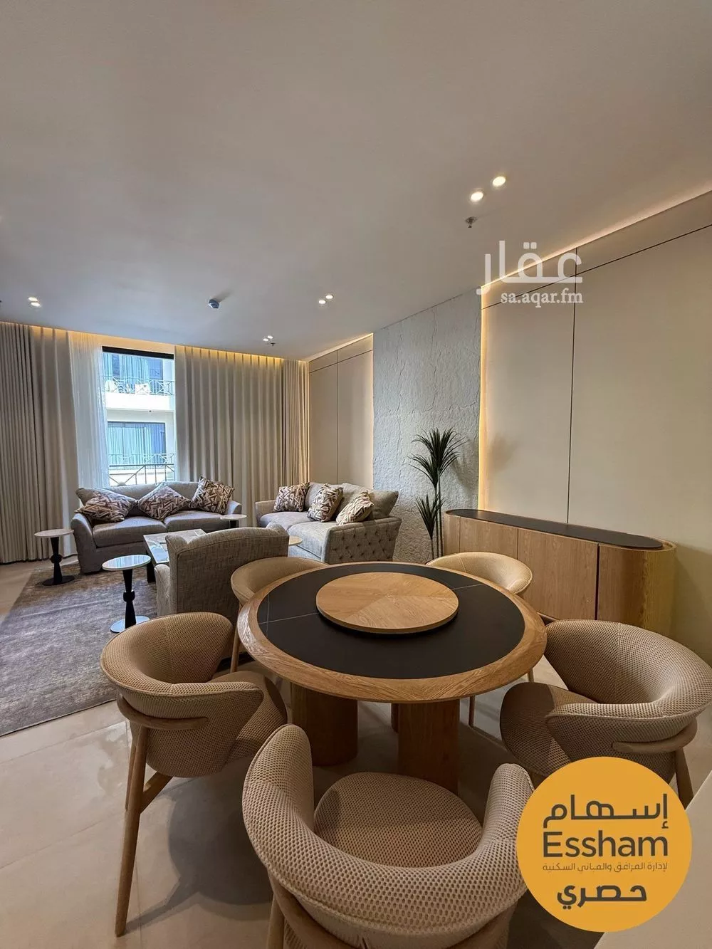 شقة 2 غرف في الحزام الذهبي 3