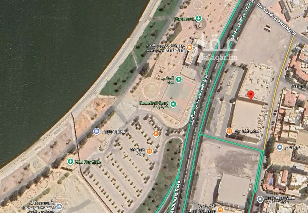 أرض 4393 م² في الشاطئ الغربي 4