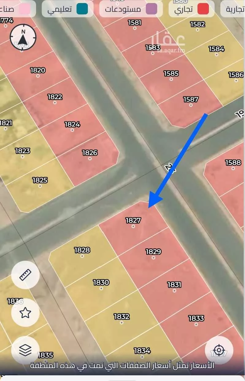 612 sqm land in Jeddah