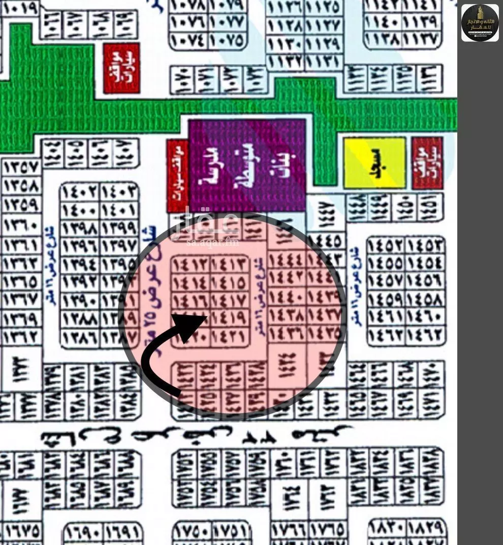 أرض 625 م² في جدة