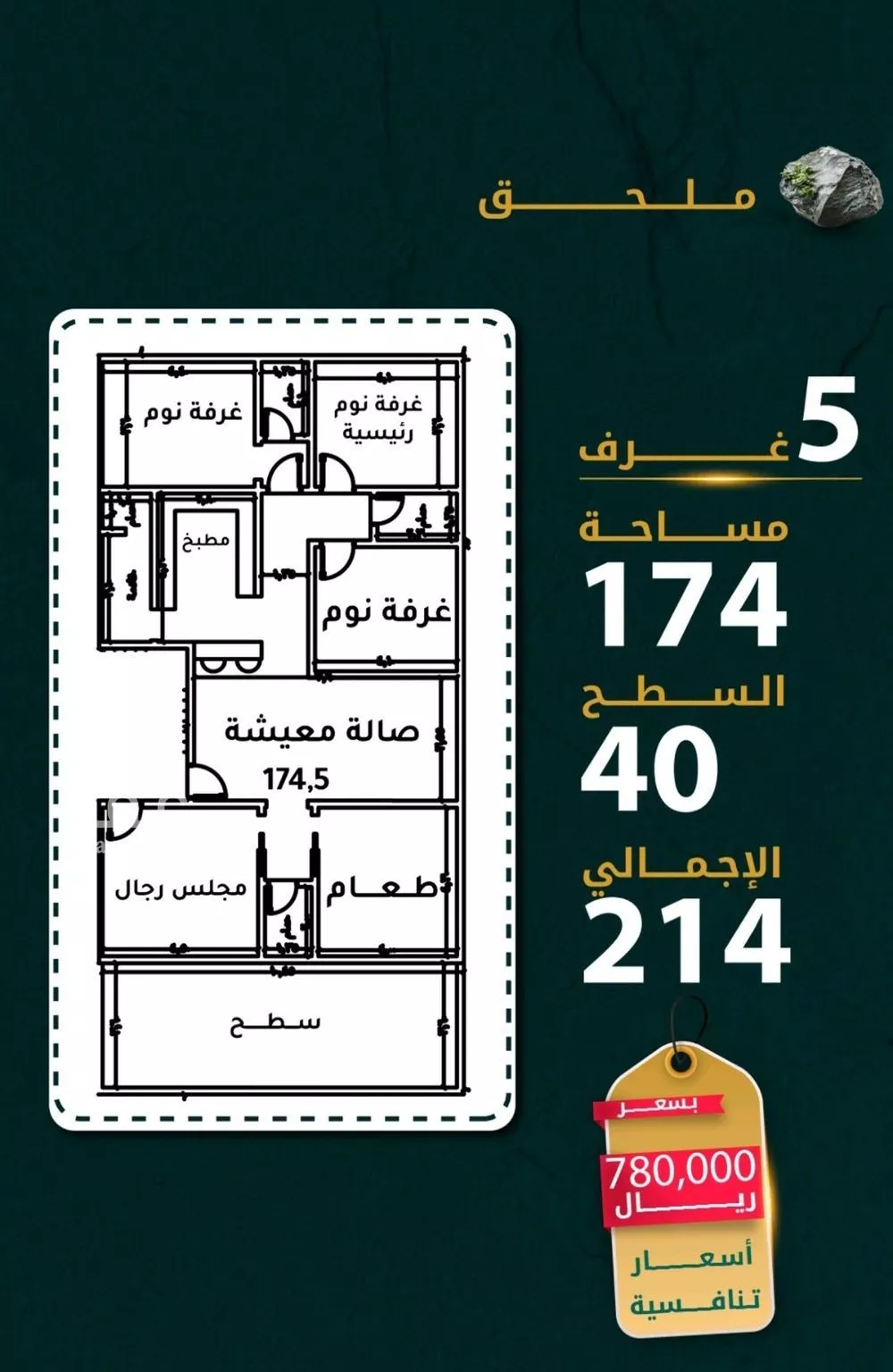 5 bedroom apartment in Al Rawdah 1