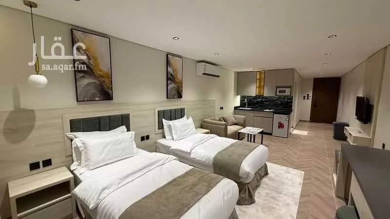 شقة 1 غرف في الورود 5