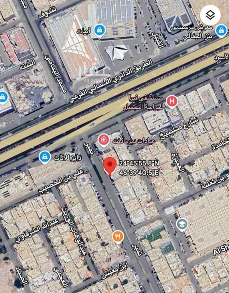 عمارة 1500 م² في المروج 2