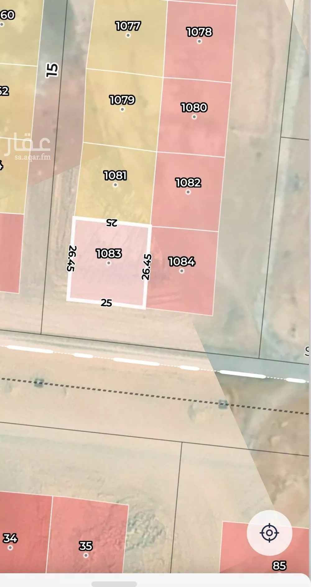 أرض 750 م² في ديراب 5