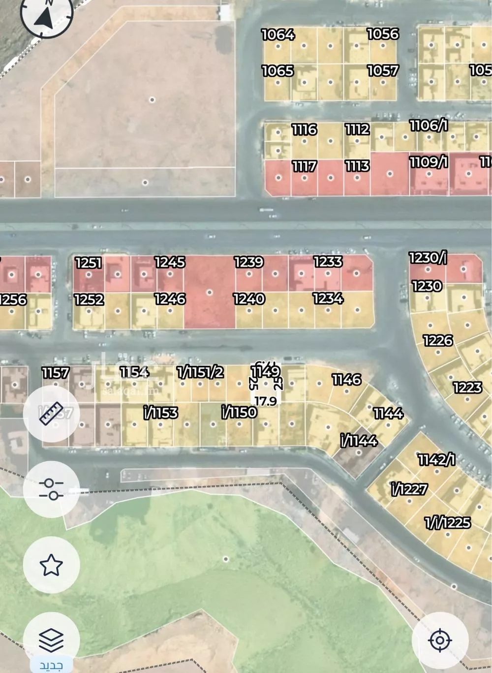 أرض 450 م² في المهدية 2