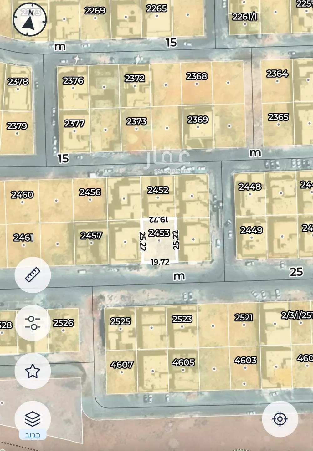 أرض 496 م² في المهدية 4