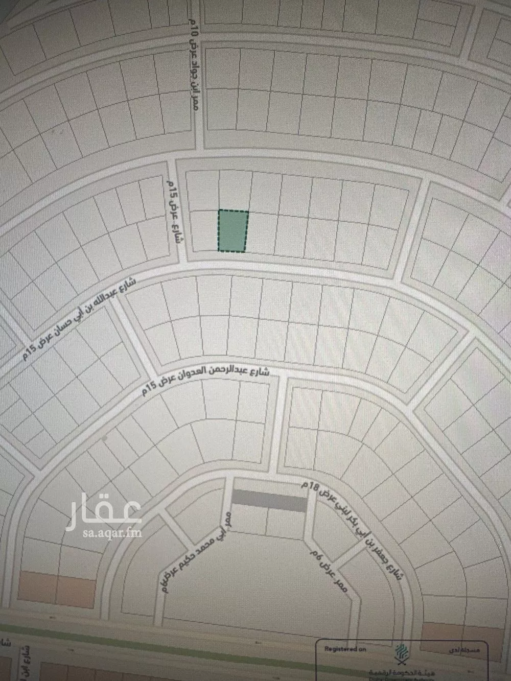 أرض 434 م² في المهدية 3