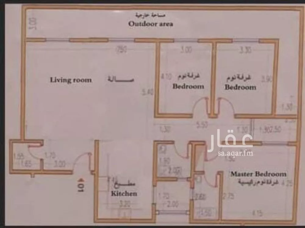 3 bedroom apartment in Al Malqa 3