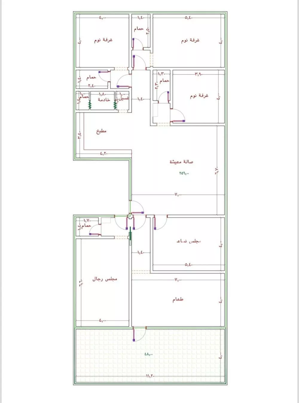 6 bedroom apartment in Al Sawari 1