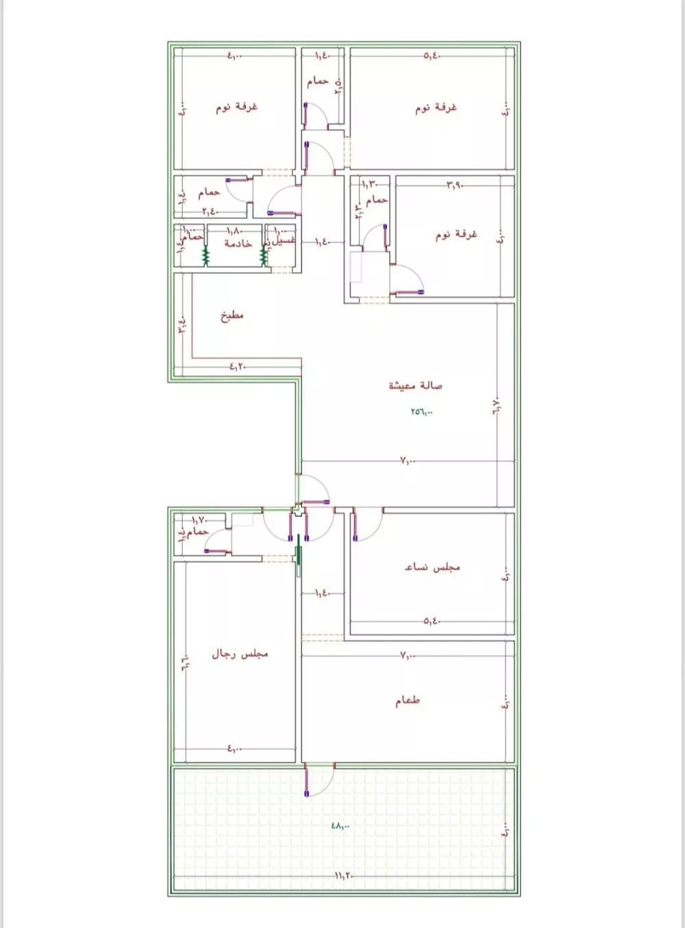 6 bedroom apartment in Al Sawari 2