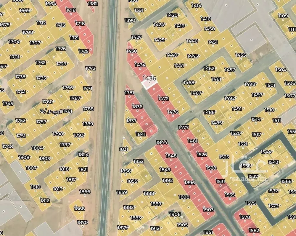 أرض 609 م² في جدة