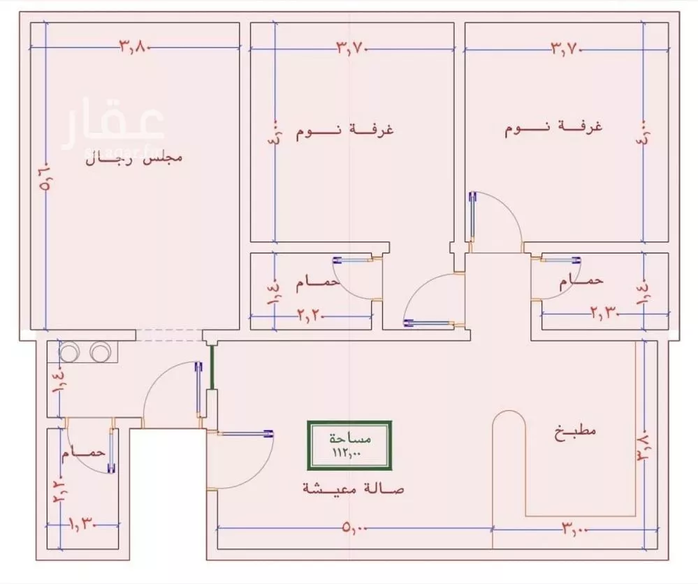 شقة 3 غرف في الصوارى 2