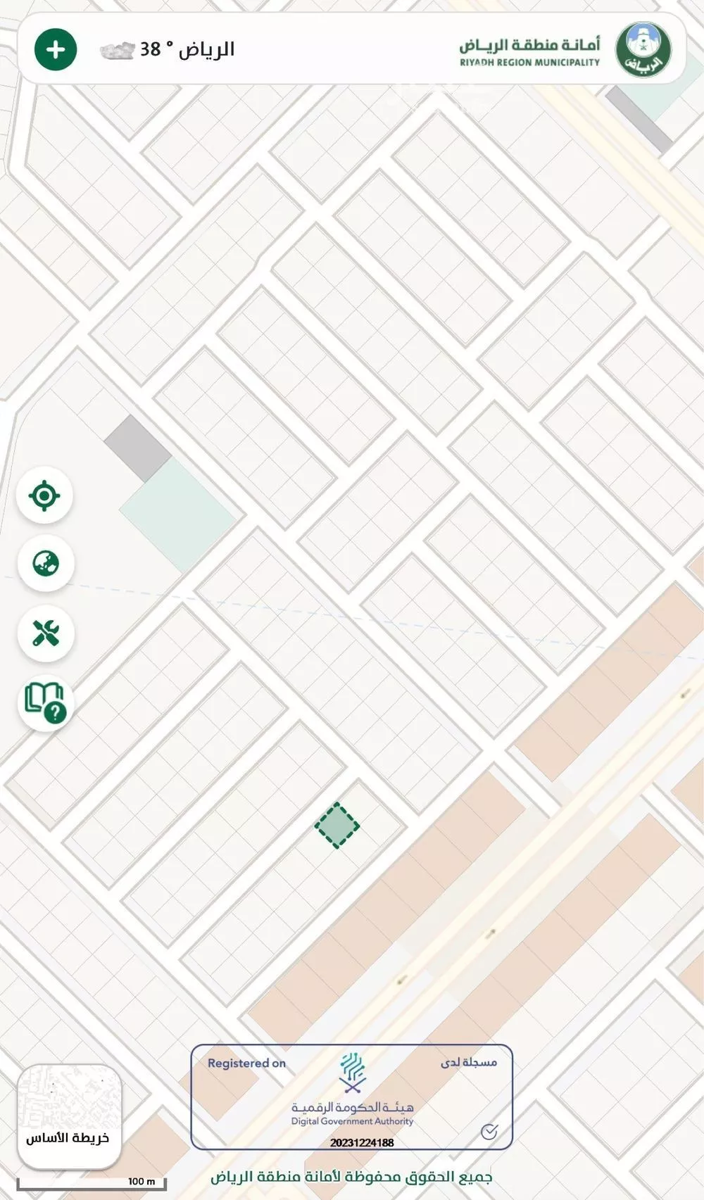 أرض 200 م² في عريض 4