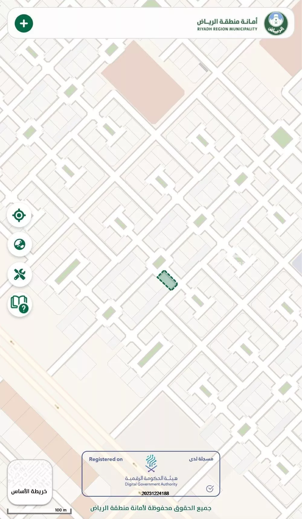 أرض 450 م² في عريض 4