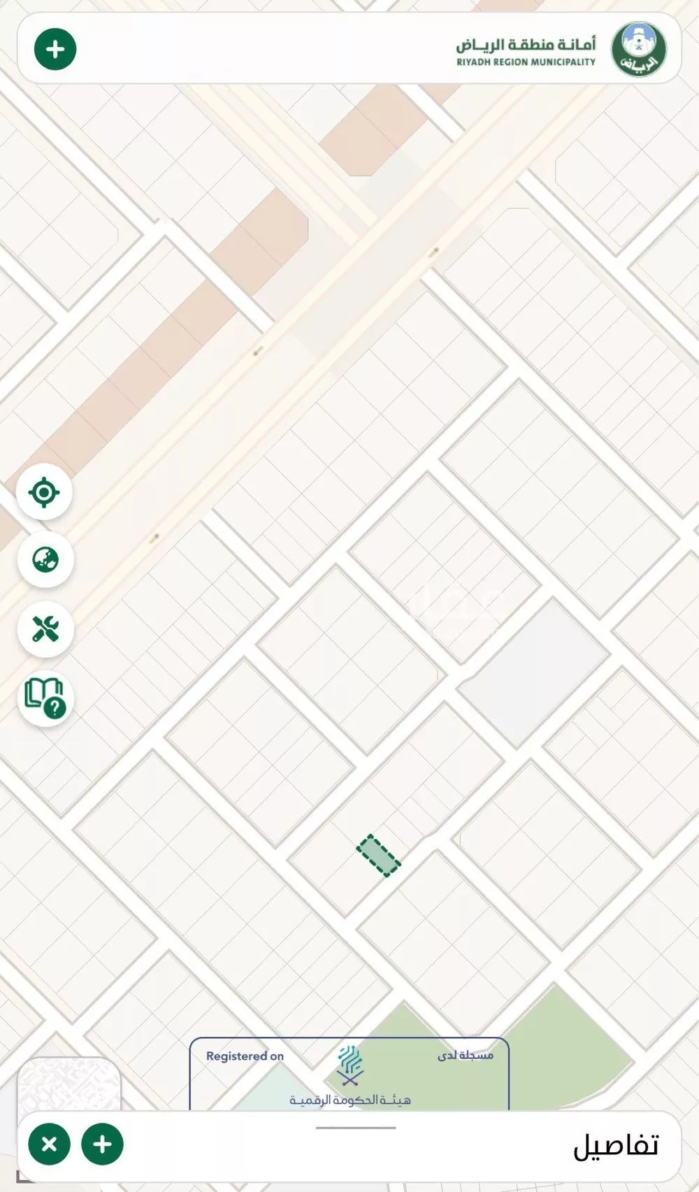 أرض 318 م² في عريض 4