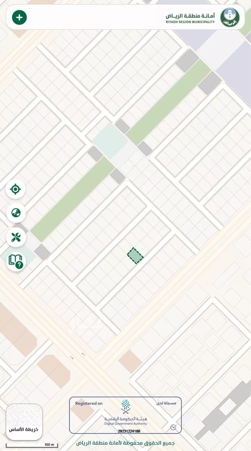 أرض 450 م² في عريض 4