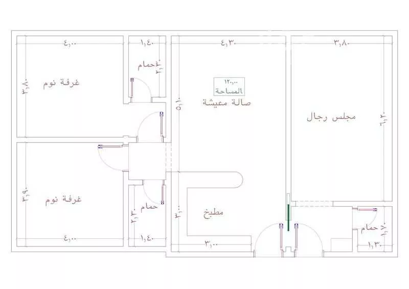 شقة 2 غرف في الصوارى 2