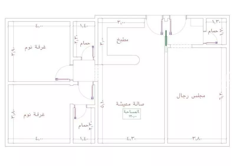شقة 2 غرف في الصوارى 4
