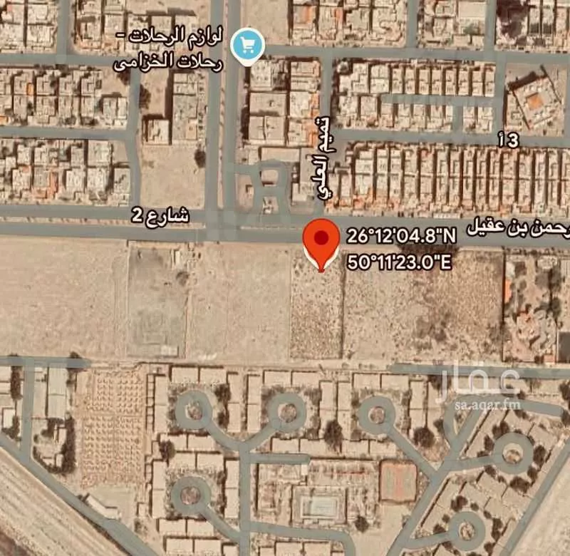 أرض 5000 م² في الخزامى 2