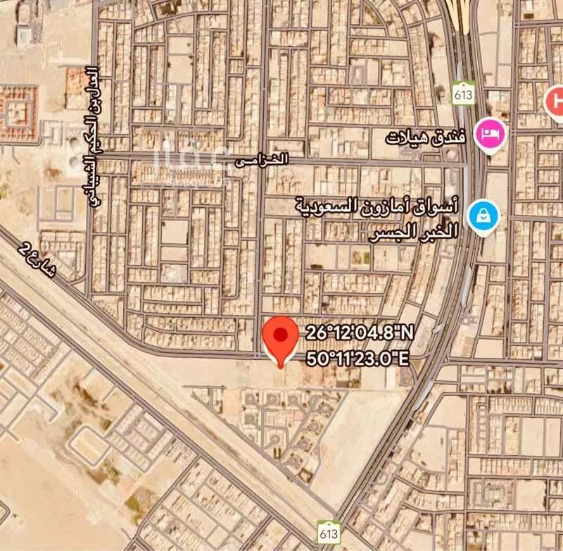 أرض 5000 م² في الخزامى 3