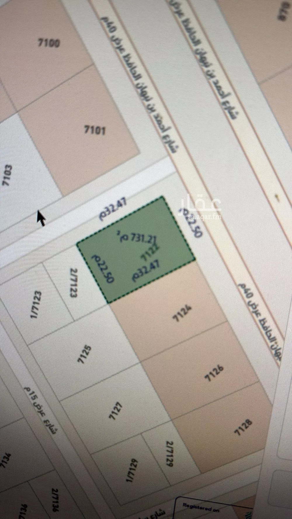 أرض 731 م² في المهدية 3