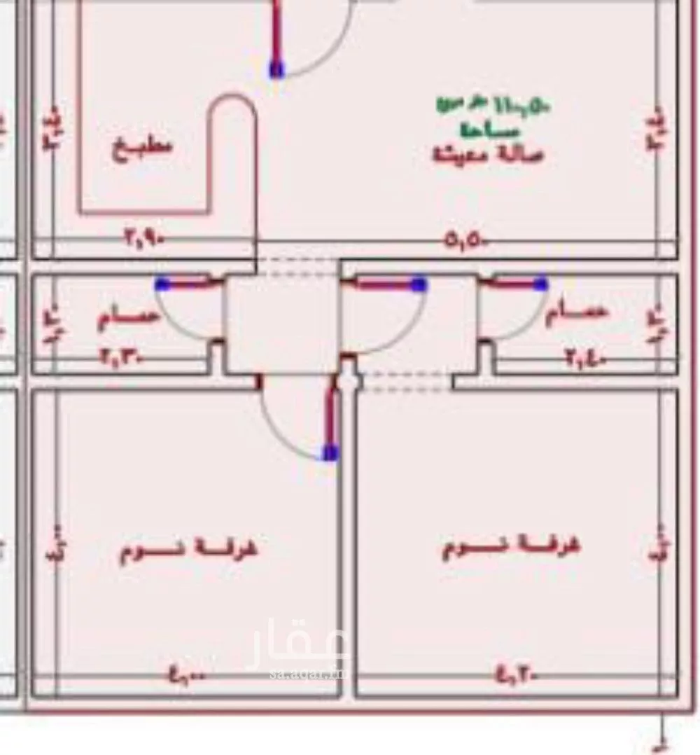 شقة 4 غرف في الربوة