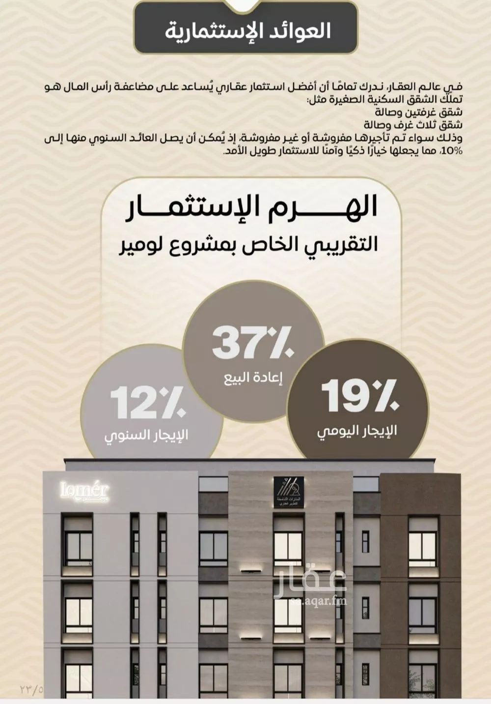 شقة 3 غرف في مشرفة 4