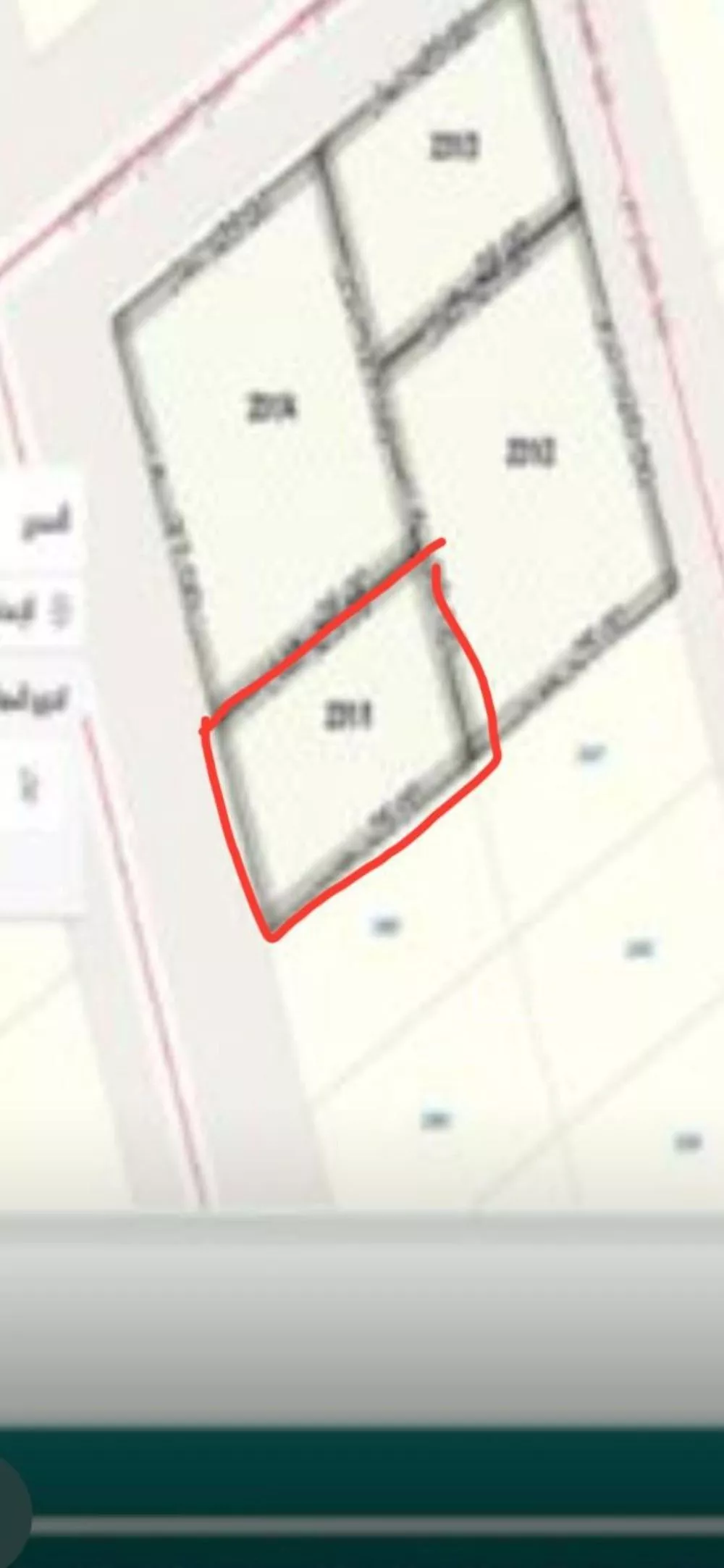 أرض 350 م² في العارض 2