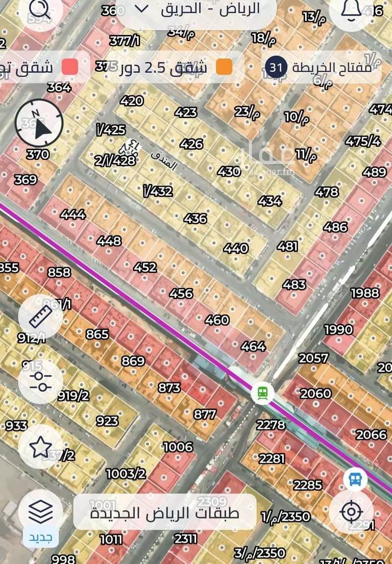 أرض 325 م² في الخليج 2