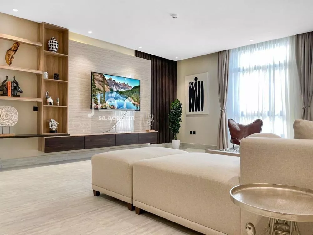 شقة 2 غرف في العقيق 4