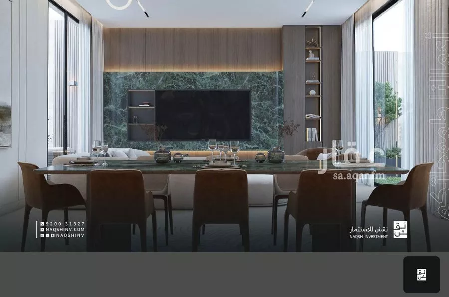 3 bedroom floor in Al Hamra 5