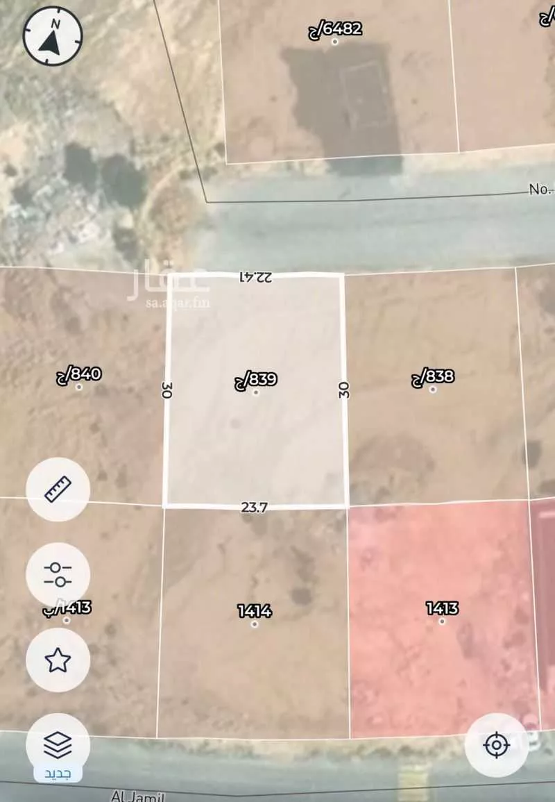 692 sqm land in Dhahrat Laban