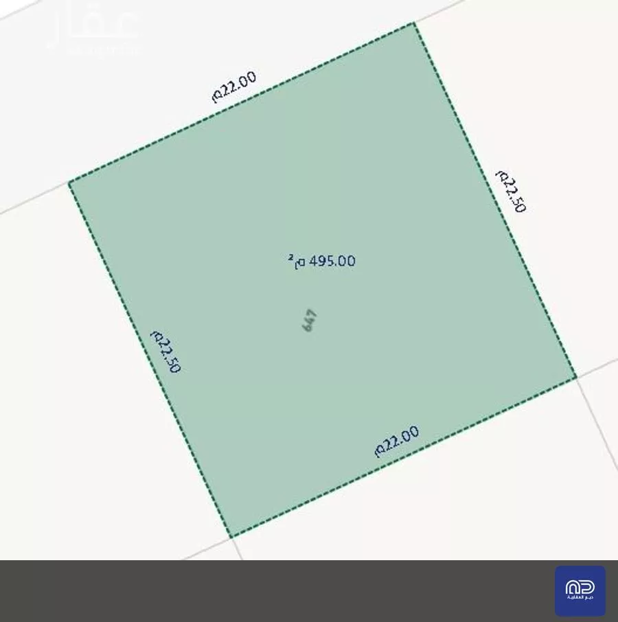 أرض 495 م² في القيروان 2