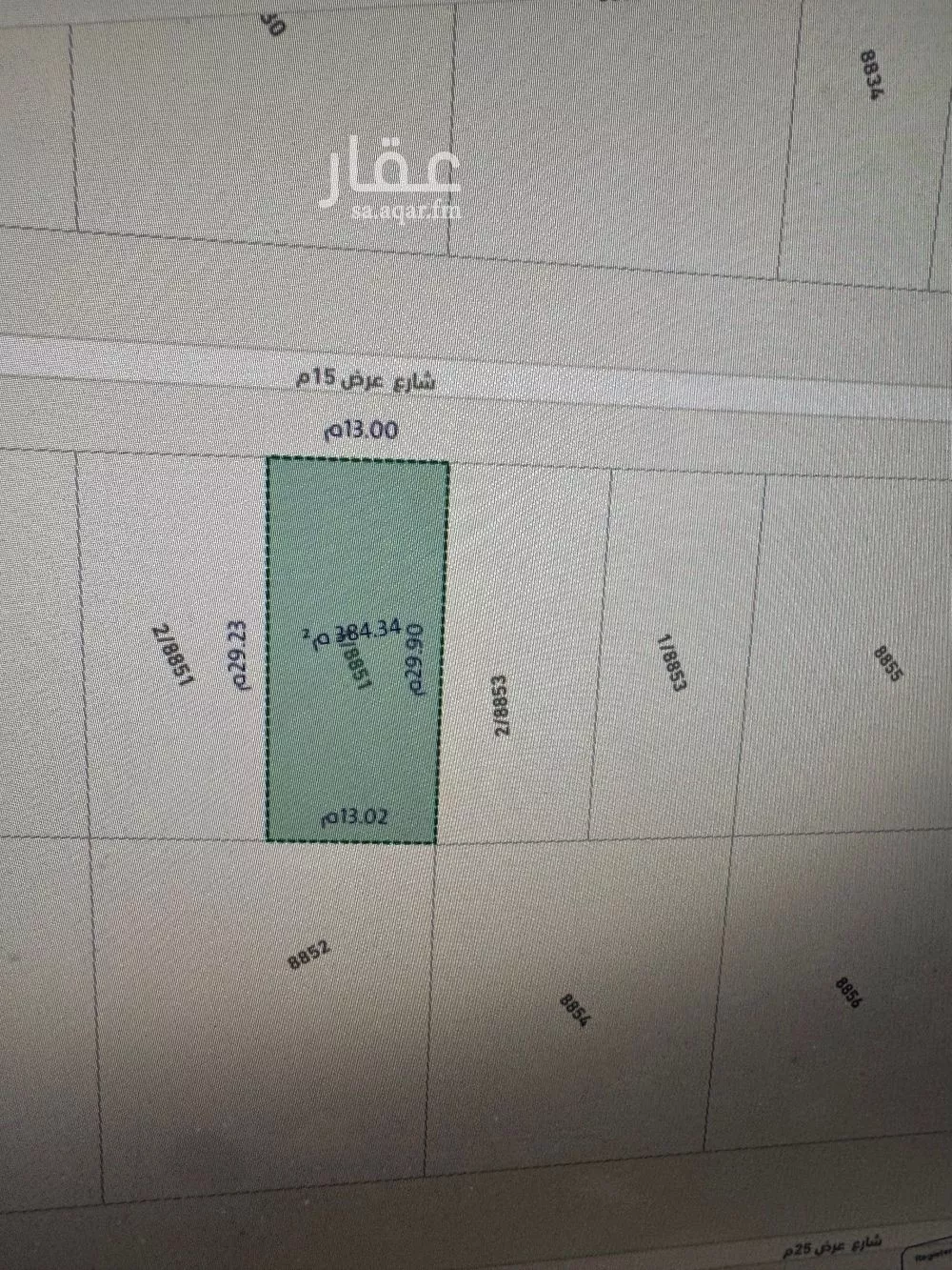 land in Al Mahdiyyah, Riyadh 15