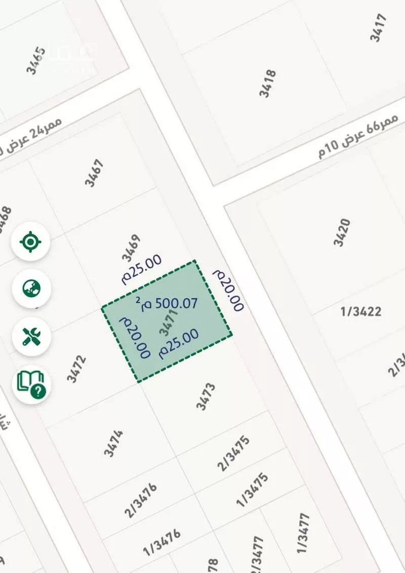 أرض 500 م² في الدار البيضاء 2