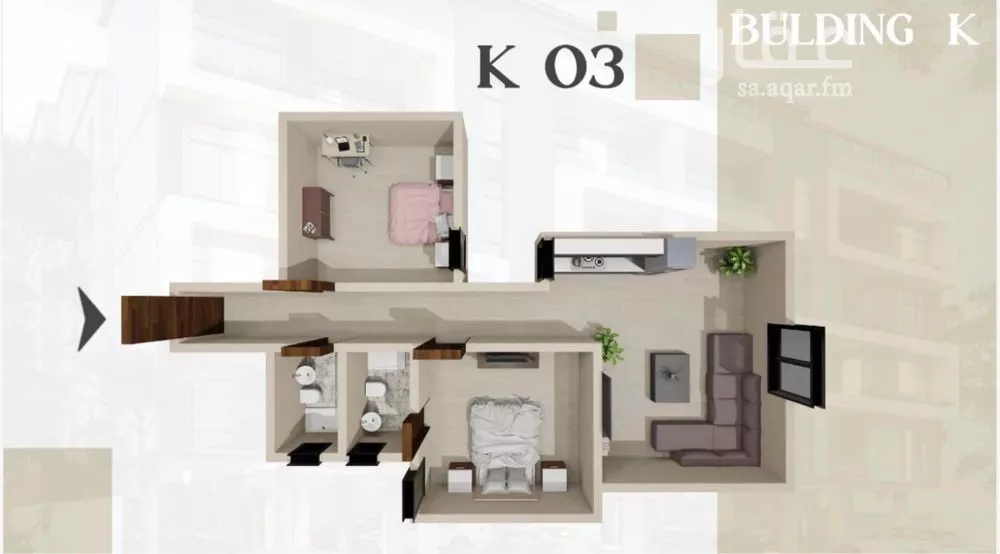 3 bedroom apartment in Al Jawharah, Eastern Province 6