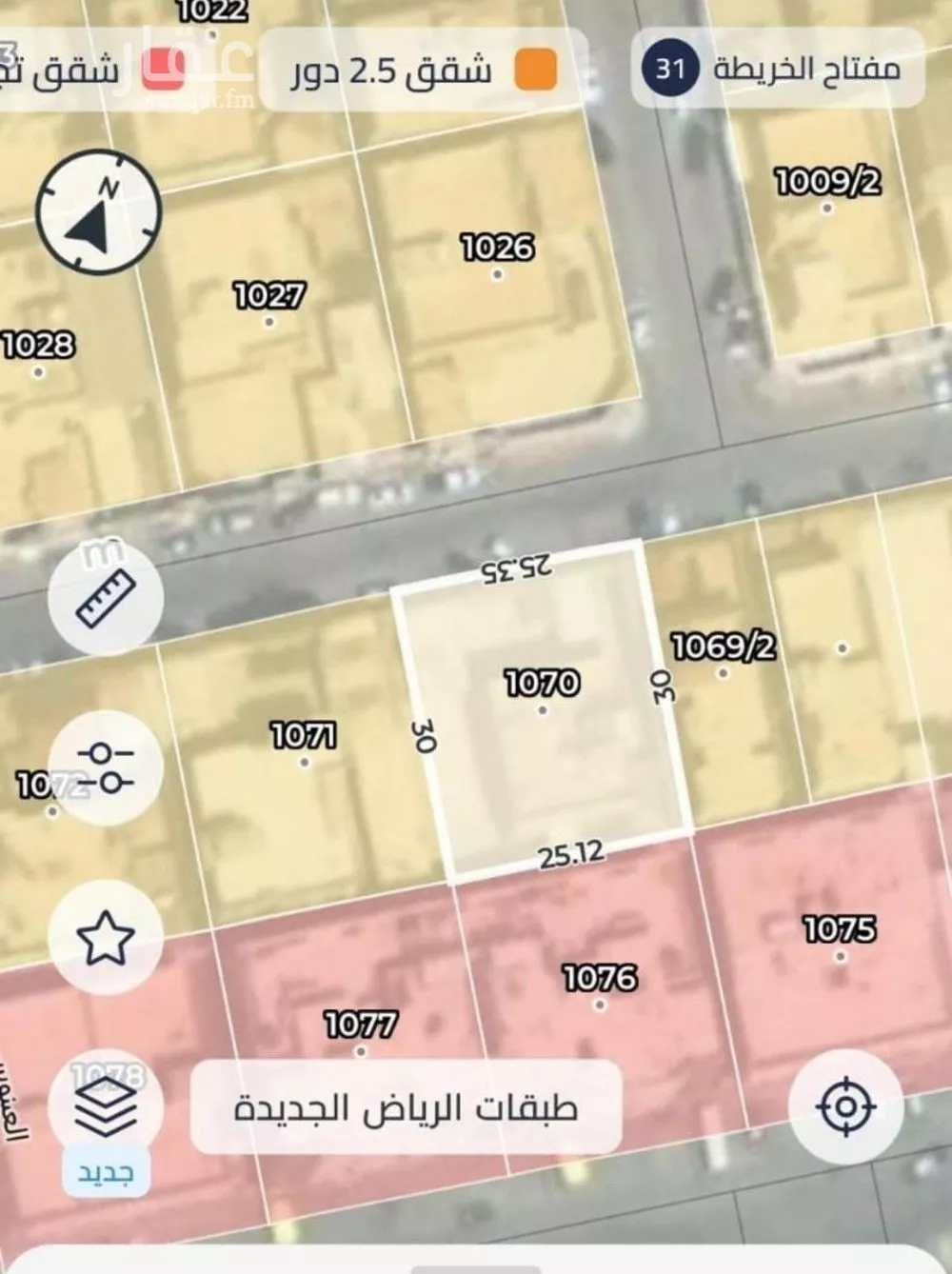 أرض 750 م² في الخليج 2