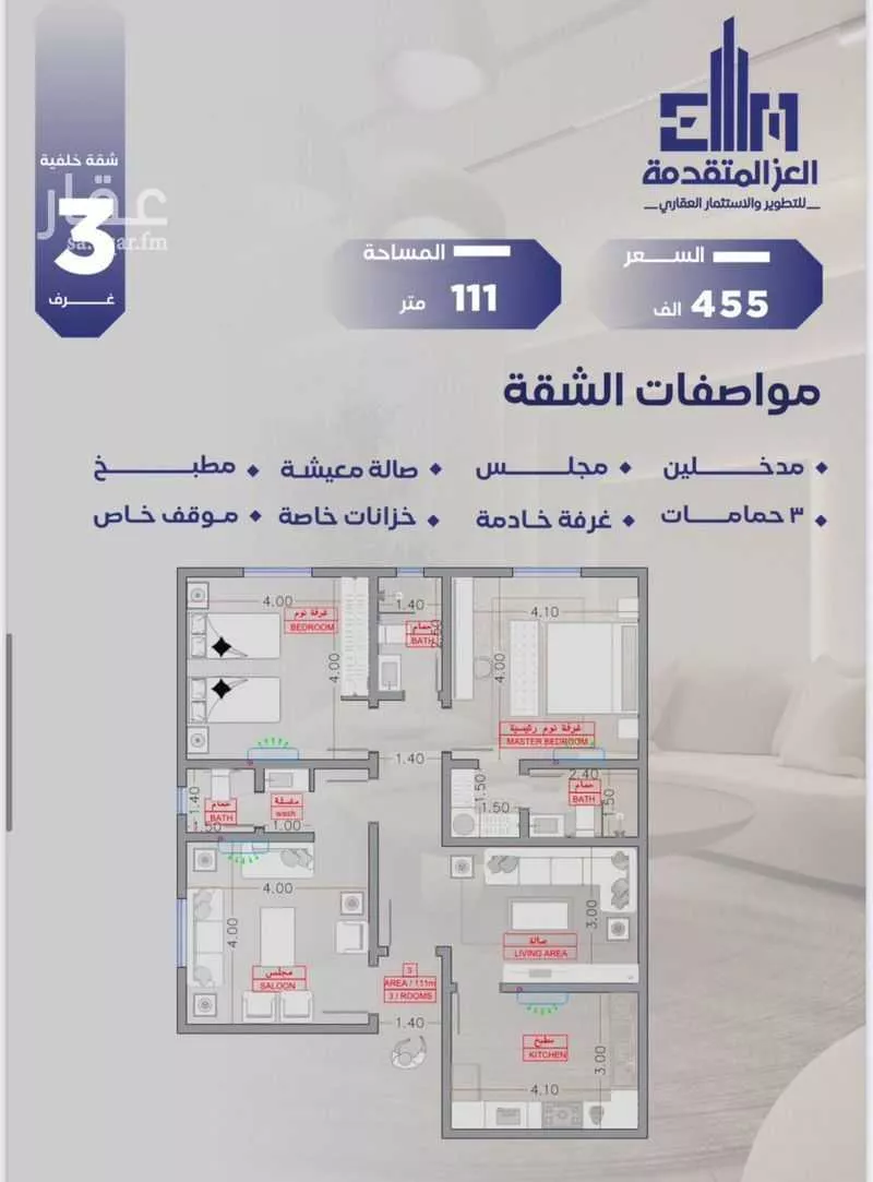 دور 5 غرف في السلامة 4