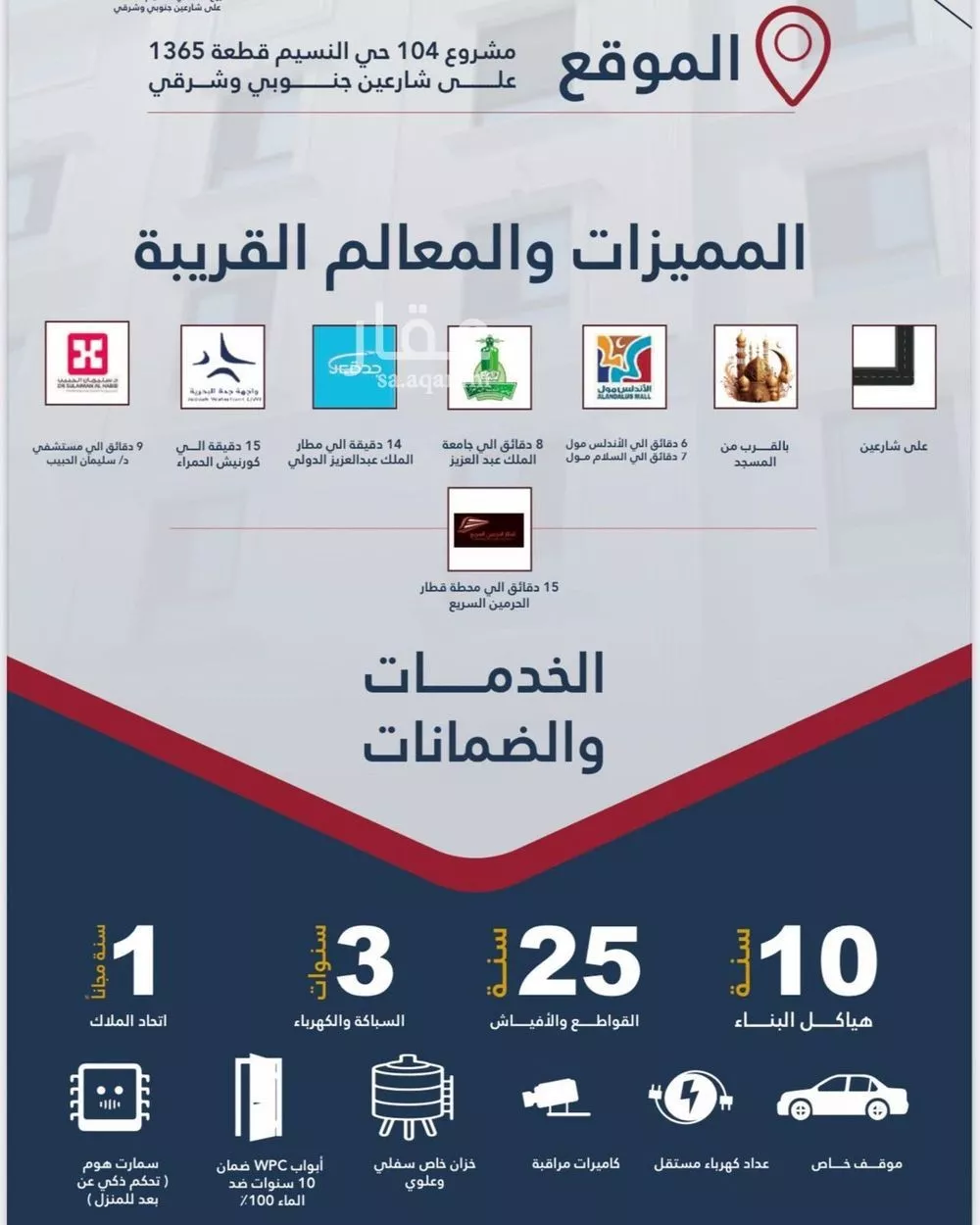 شقة 4 غرف في النسيم 2