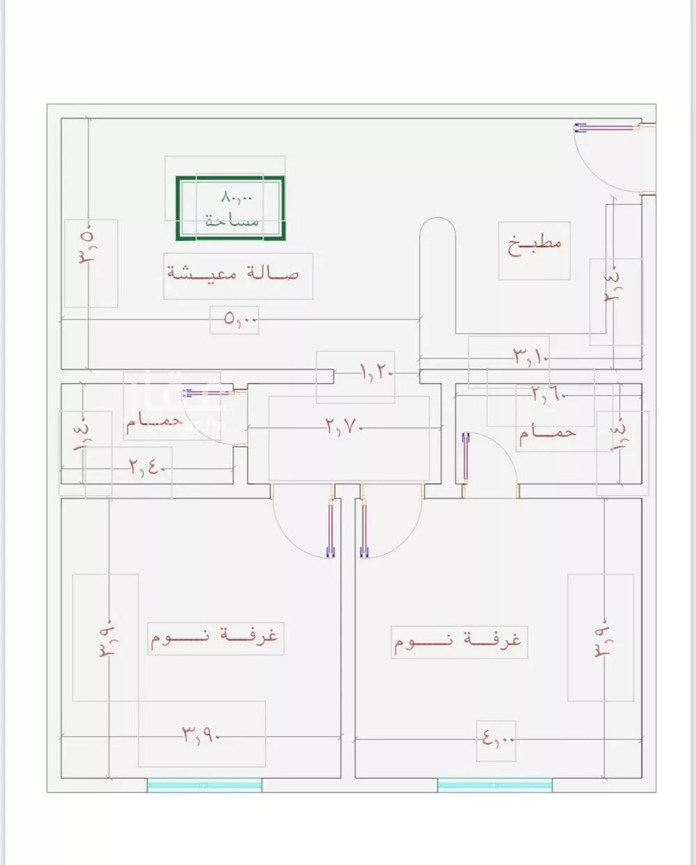 2 bedroom apartment in Al Sawari 3