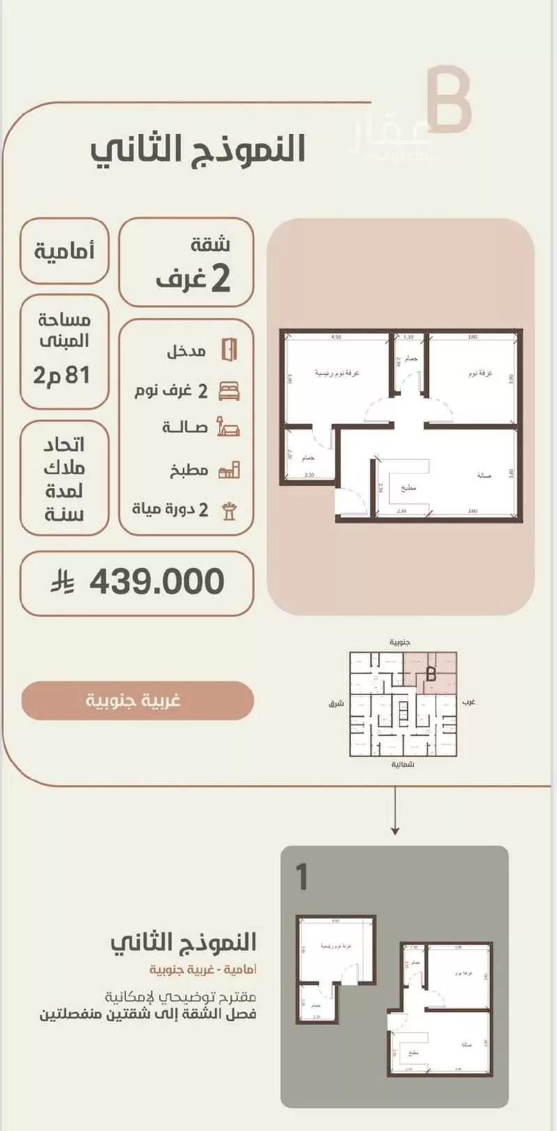 2 bedroom apartment in Al Rawdah, Jeddah 7