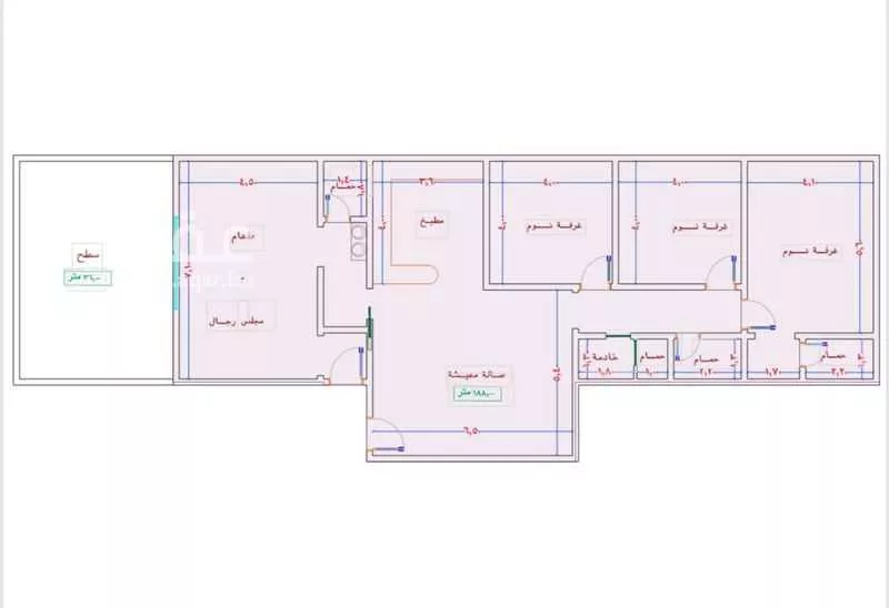 شقة 5 غرف في الصوارى 2