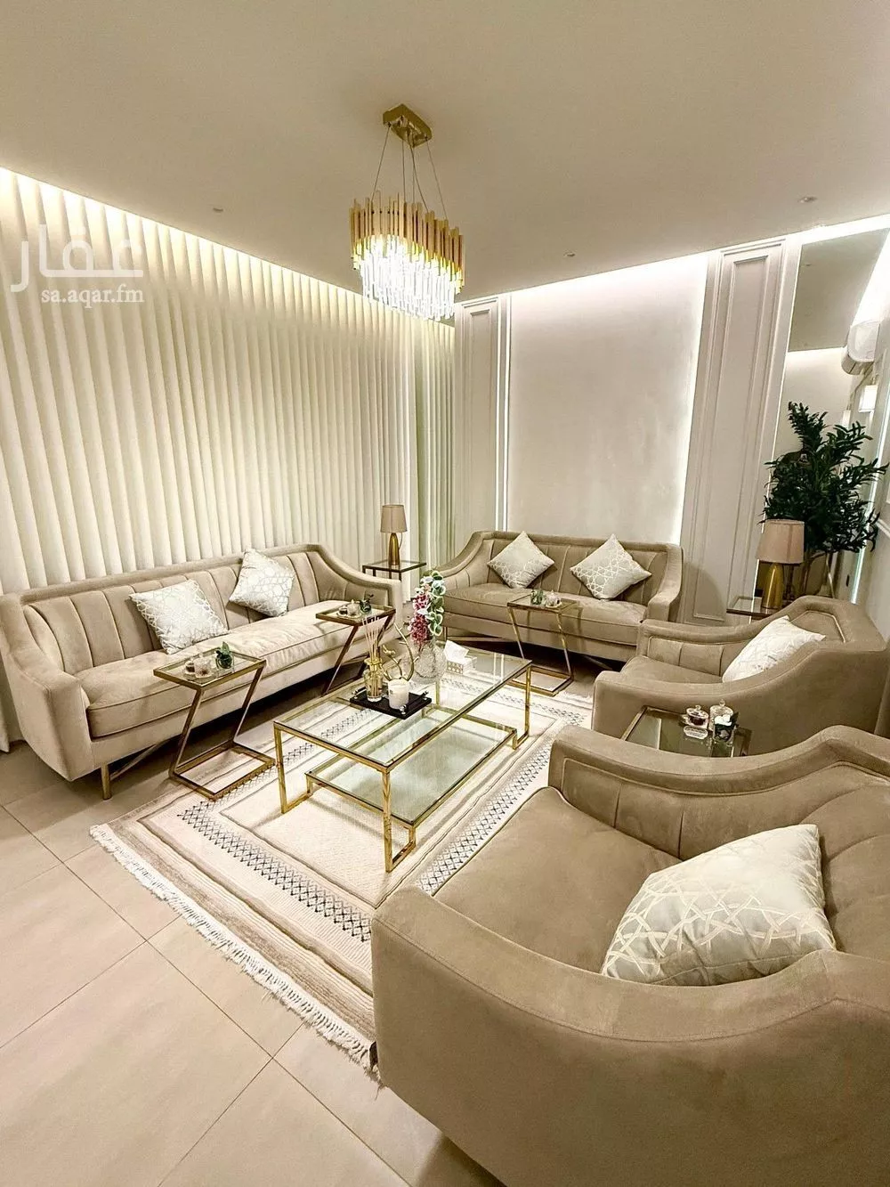 شقة 3 غرف في الملقا 4